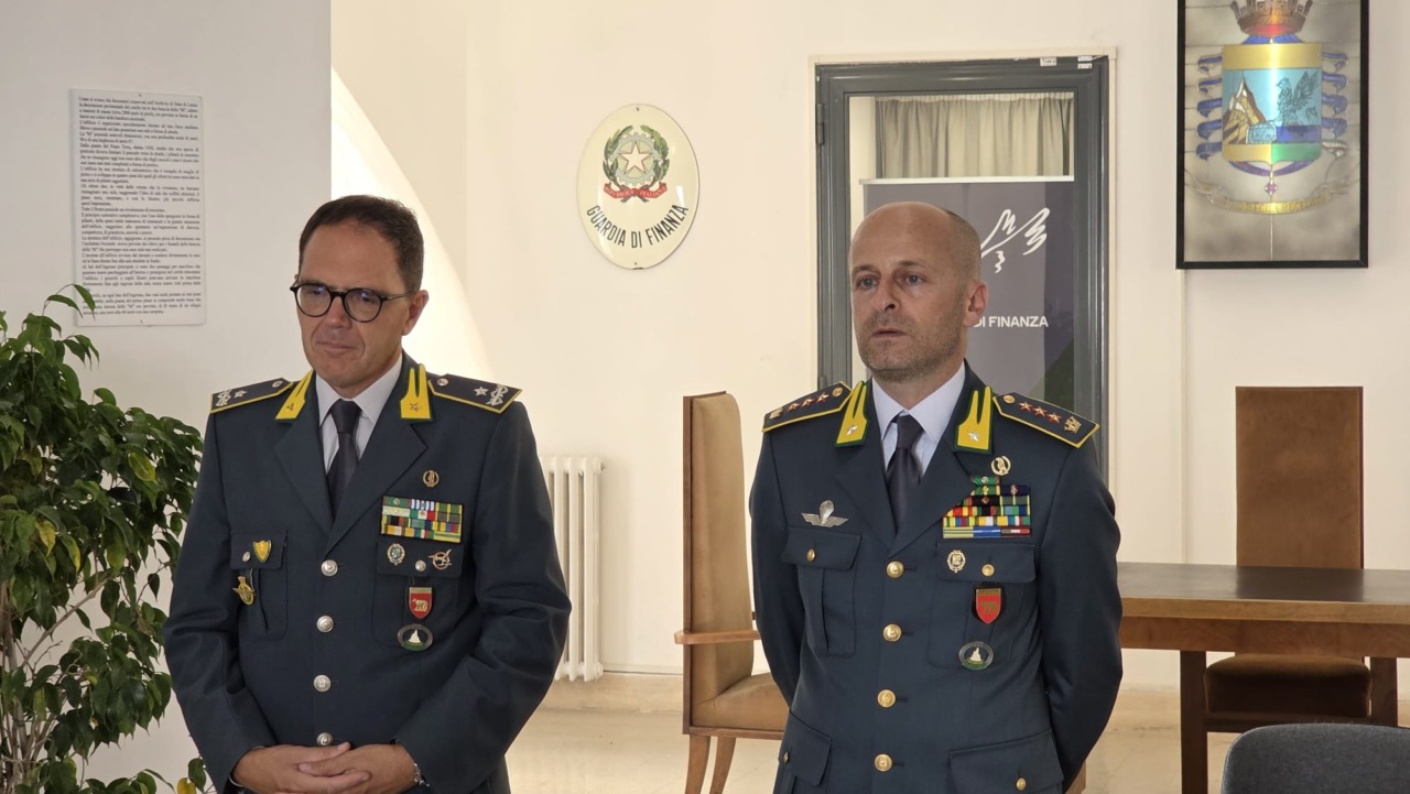 Cambio al vertice del comando provinciale della guardia di finanza