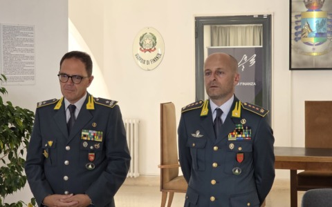 Cambio al vertice del comando provinciale della guardia di finanza