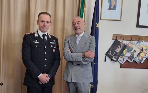 Il Prefetto riceve il Colonnello Zara