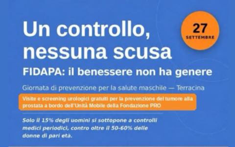 Un controllo, nessuna scusa: il benessere non ha genere