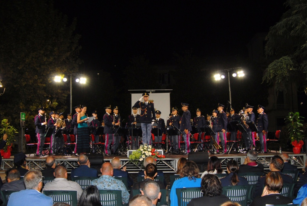 Grande successo per il concerto della Fanfara della Polizia di Stato