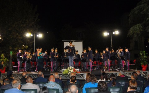 Grande successo per il concerto della Fanfara della Polizia di Stato