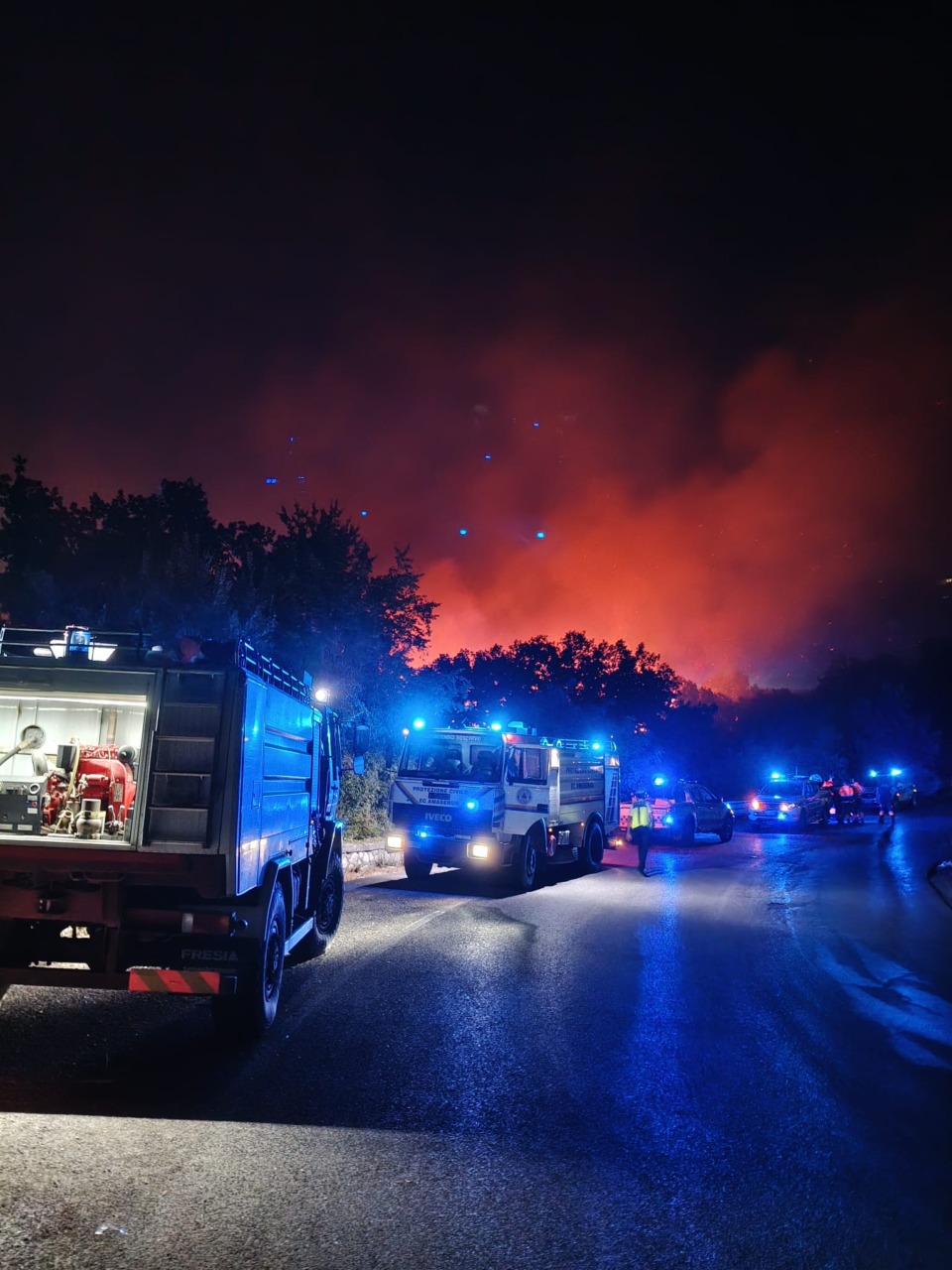 Spento l’incendio di Monte Barano: bruciati 90 ettari di vegetazione