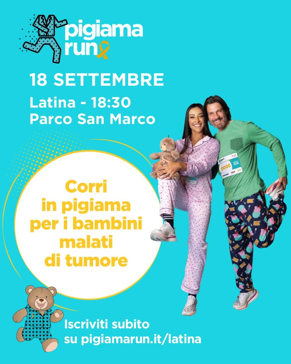 Torna la Pigiama Run: al Parco San Marco si corre per i bambini malati di tumore