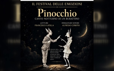 “Pinocchio, canto notturno di un burattino”, lo spettacolo dei fratelli Latilla