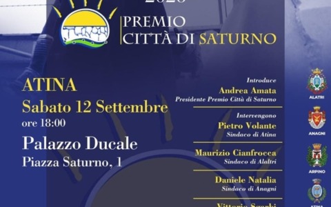 Il Premio Città di Saturno a Jago