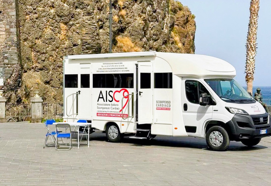 Prevenzione cardiovascolare: il 21 settembre camper AISC per screening gratuiti