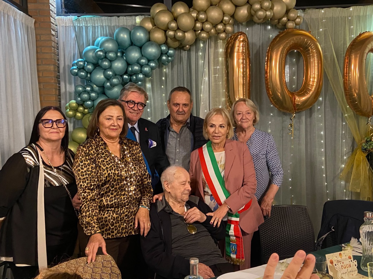 Aldo Zago festeggia 100 anni