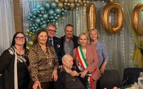 Aldo Zago festeggia 100 anni