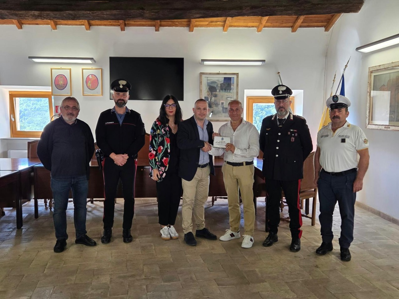 L’Amministrazione e la Comunità salutano e ringraziano il Maresciallo Luigi Benvenuti per il servizio prestato.
