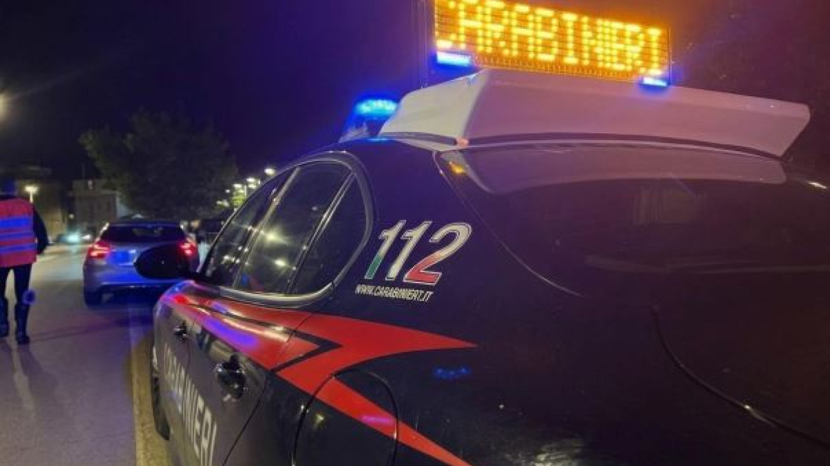 Auto dei Carabinieri, foto di corredo pubblicata da Lazio TV
