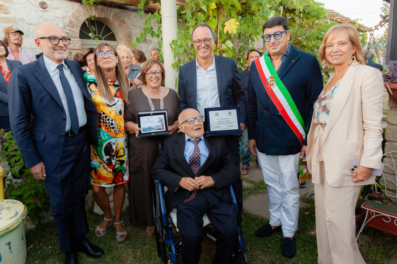 La città festeggia un nuovo centenario: auguri al maestro Edoardo Rocco