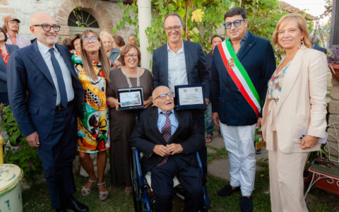 La città festeggia un nuovo centenario: auguri al maestro Edoardo Rocco