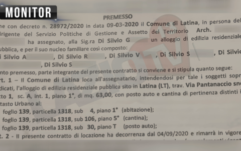 Case popolari anche ai Di Silvio, MONITOR: “Ecco il documento”. Proseguono le indagini