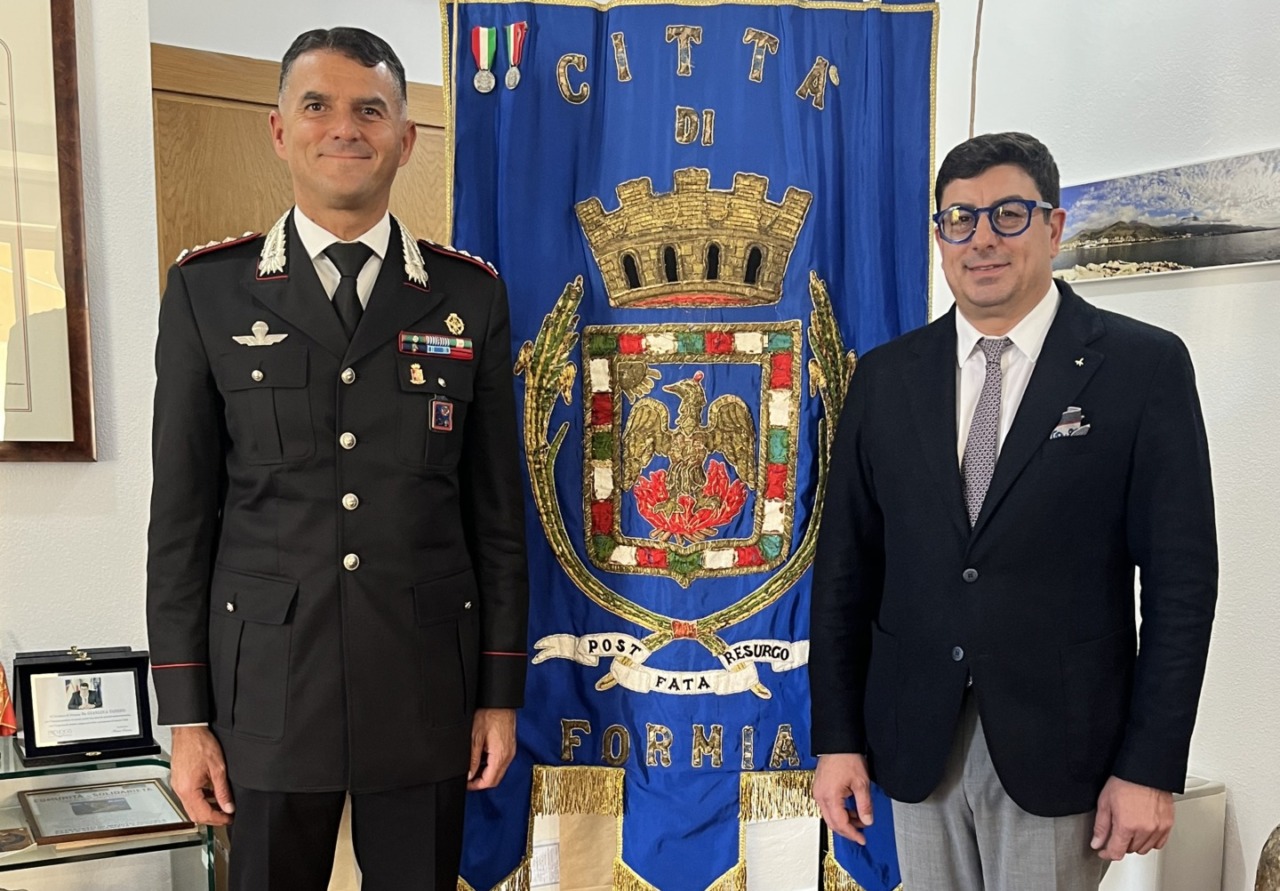 Visita istituzionale del nuovo Comandante provinciale dei Carabinieri Luca Palmieri