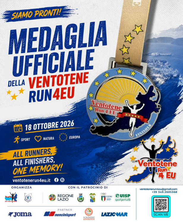 Si corre la Ventotene Run4EU