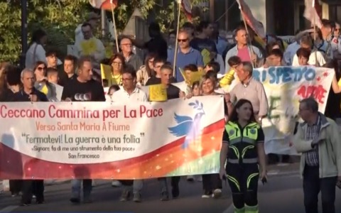 La marcia della Pace a 800 anni dalla scomparsa di San Francesco