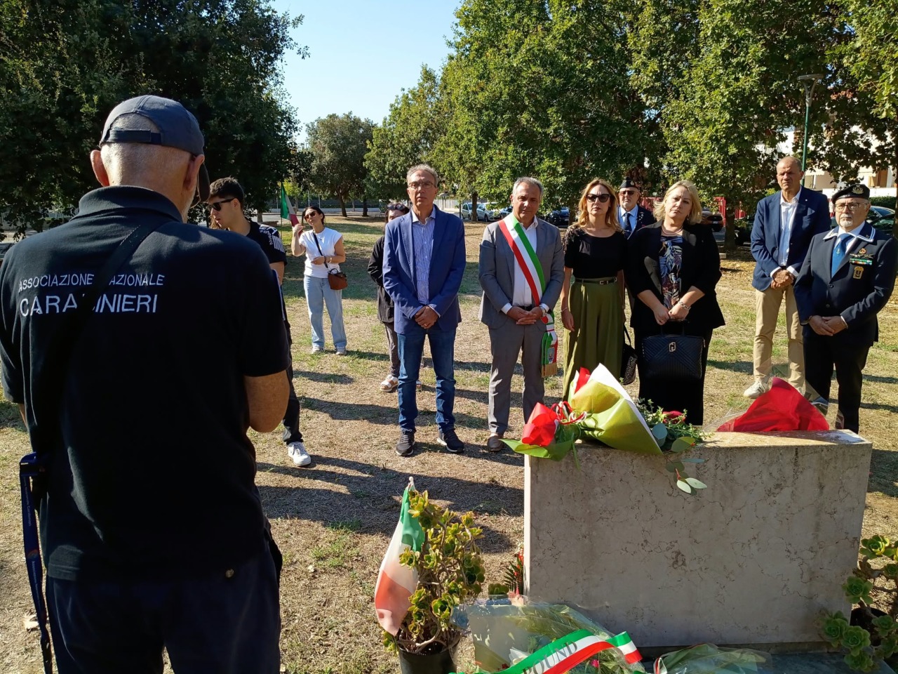 Norma Cossetto, cerimonia commemorativa nel Giardino di via Cimarosa