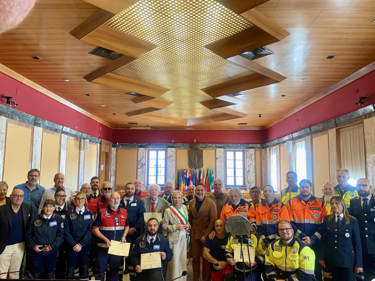 Stagione estiva, gli attestati alle organizzazioni di Protezione Civile