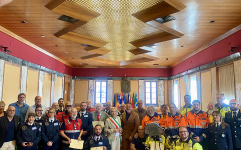 Stagione estiva, gli attestati alle organizzazioni di Protezione Civile