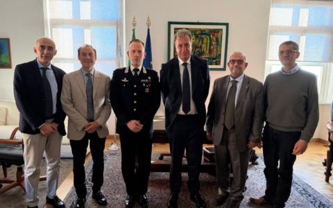 Camera di Commercio, il Presidente Acampora incontra il Colonnello Zara