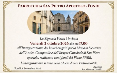 Chiesa San Pietro, inaugurazione dei lavori di restauro
