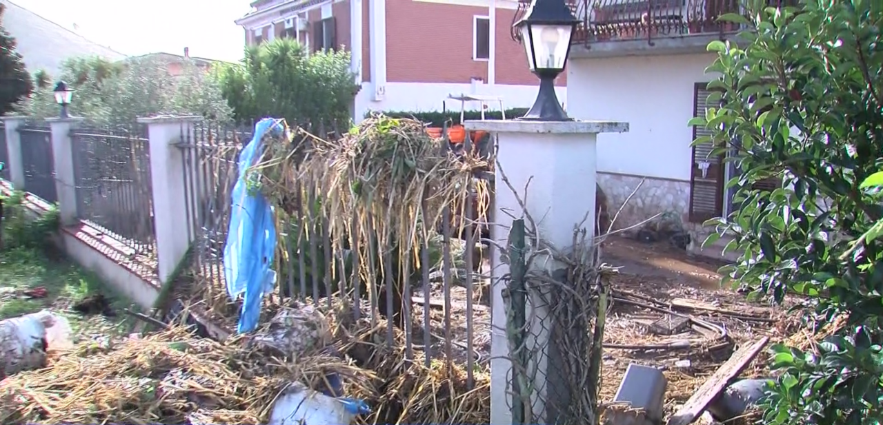 Maltempo, si contano i danni. Emergenza in Via Pontalto e Via Pantani da Basso