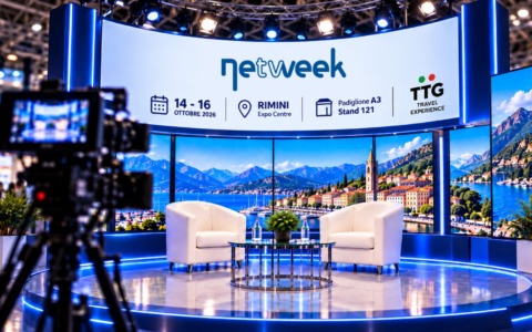 Netweek protagonista al TTG Travel Experience 2026: il turismo va in onda da Rimini